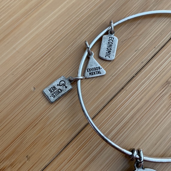 Alex and Ani bracelet with Niece charm - Picture 5 of 6